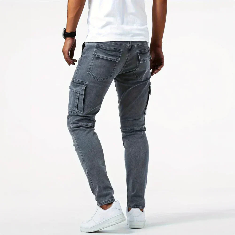 XAVIER™ – Stretch-Cargo-Jeans