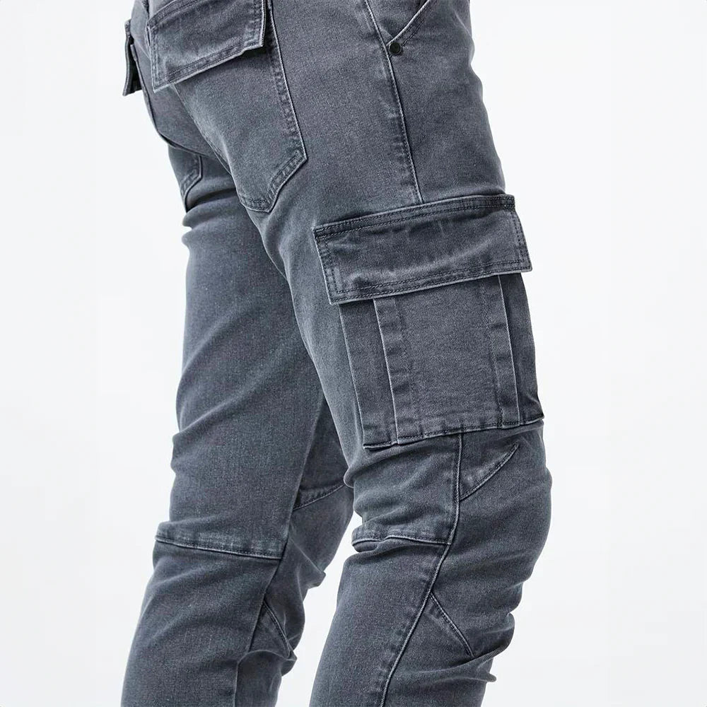 XAVIER™ – Stretch-Cargo-Jeans