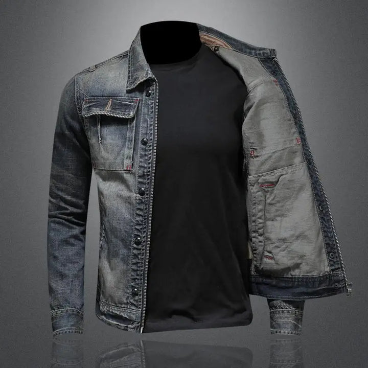 Sean™ | Veste en denim rétro