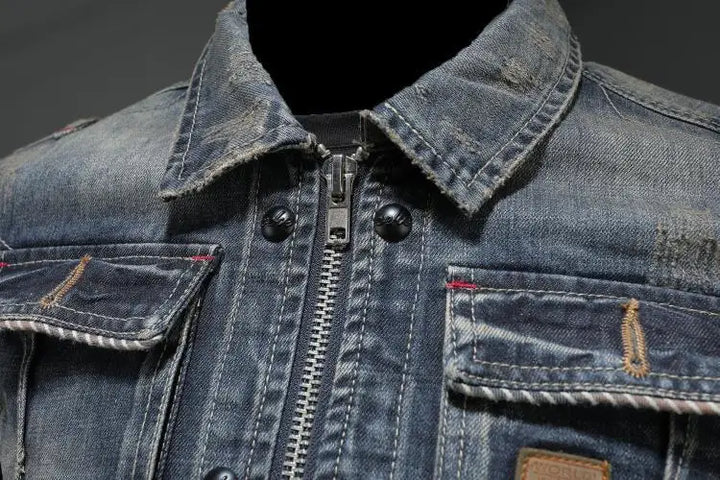 Sean™ | Veste en denim rétro