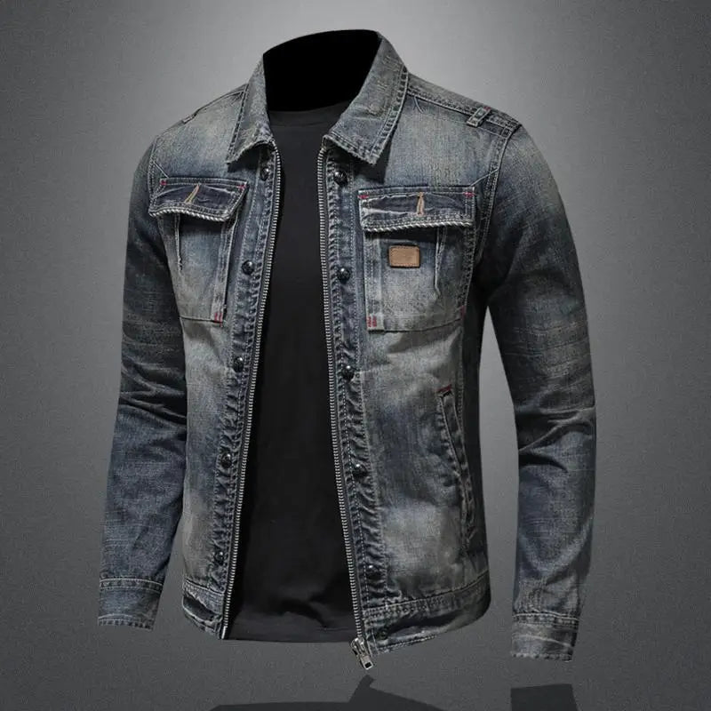 Sean™ | Veste en denim rétro