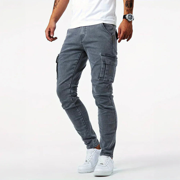 XAVIER™ – Stretch-Cargo-Jeans