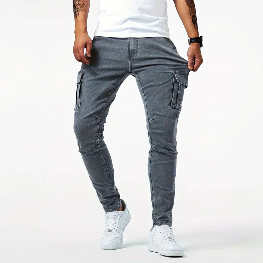 XAVIER™ – Stretch-Cargo-Jeans