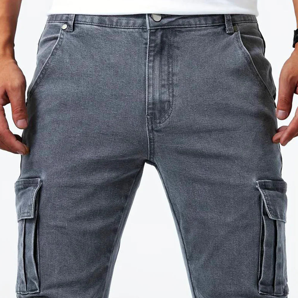 XAVIER™ – Stretch-Cargo-Jeans